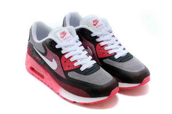 Air Max 90 Lunar C3.0 Womens Shoe Black / Pink Red / White